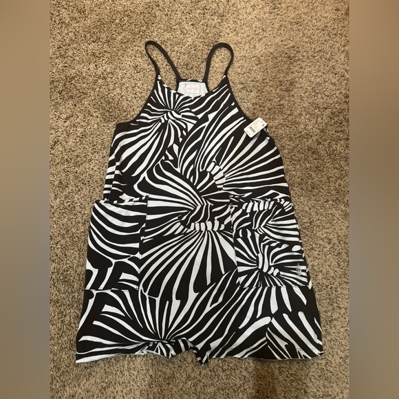 NWT Free People Hot Shot Printed Romper - Picture 5 of 10